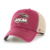 Louisiana-Monroe Warhawks 47 Brand Trawler Cardinal Clean Up Mesh Snapback Hat