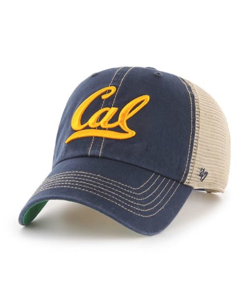 California Golden Bears 47 Brand Trawler Navy Clean Up Mesh Snapback Hat