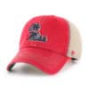 Mississippi Ole Miss Rebels 47 Brand Trawler Red Clean Up Mesh Snapback Hat
