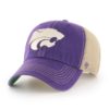 Kansas State Wildcats 47 Brand Trawler Purple Clean Up Mesh Snapback Hat