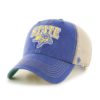 South Dakota State Jackrabbits 47 Brand Trawler Blue Clean Up Mesh Snapback Hat