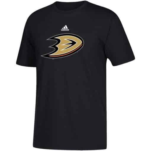 Anaheim Ducks Men's Adidas Go To Black T-Shirt Tee