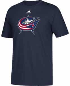Columbus Blue Jackets Men's Adidas Go To Navy T-Shirt Tee