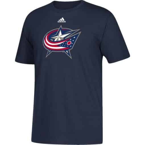 Columbus Blue Jackets Men's Adidas Go To Navy T-Shirt Tee