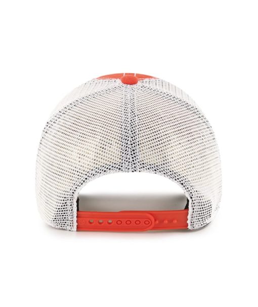 Oklahoma State Cowboys 47 Brand Trawler Orange Clean Up Mesh Snapback Hat - Image 2