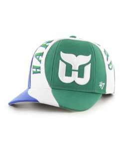 Hartford Whalers 47 Brand Vintage Royal Circuit MVP Snapback Adjustable Hat