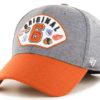 Original Six 47 Brand Gray Orange Contender Stretch Fit Hat