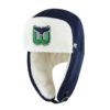 Hartford Whalers 47 Brand Vintage Navy Trapper Knit Winter Hat