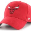 Chicago Bulls KIDS 47 Brand Red MVP Adjustable Hat