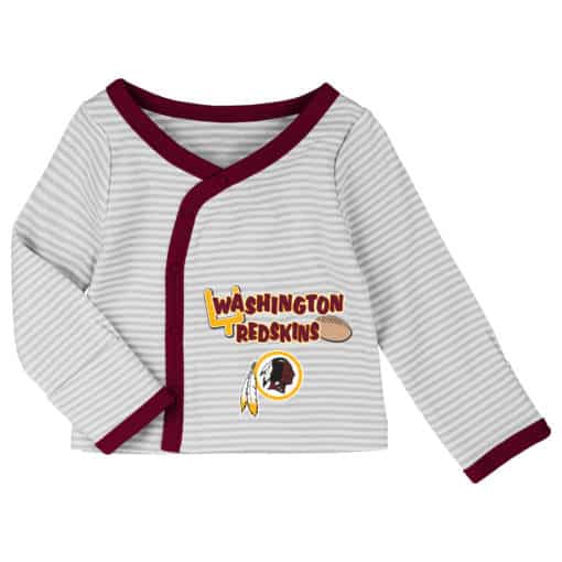 Washington Redskins Baby Boys 3 Piece Creeper, Shirt and Pants Set - Image 3