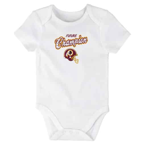 Washington Redskins Baby Boys 3 Piece Creeper, Shirt and Pants Set - Image 4