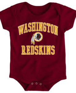 Washington Redskins Baby Burgundy Creeper