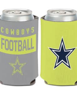 Dallas Cowboys Neon 12oz Can Koozie Holder