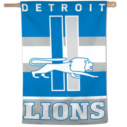 Detroit Lions 28"x40" Vertical Flag Classic Logo