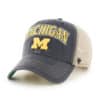 Michigan Wolverines 47 Brand Vintage Navy Tuscaloosa Clean Up Mesh Snapback Hat