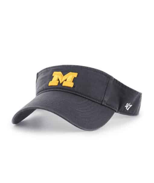 Michigan Wolverines 47 Brand Vintage Navy Clean Up Adjustable Visor