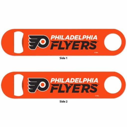 Philadelphia Flyers Orange Metal Bottle Opener 2-Sided