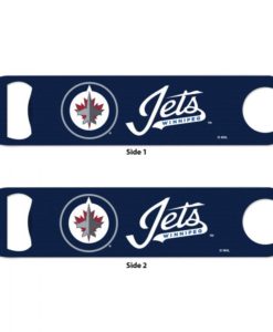 Winnipeg Jets Navy Metal Bottle Opener 2-Sided