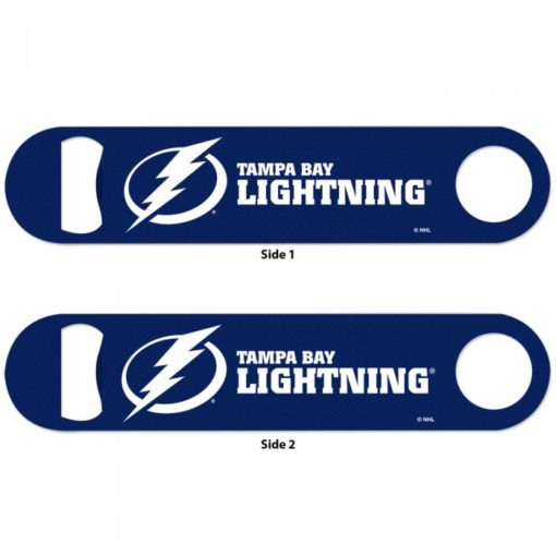 Tampa Bay Lightning Blue Metal Bottle Opener 2-Sided