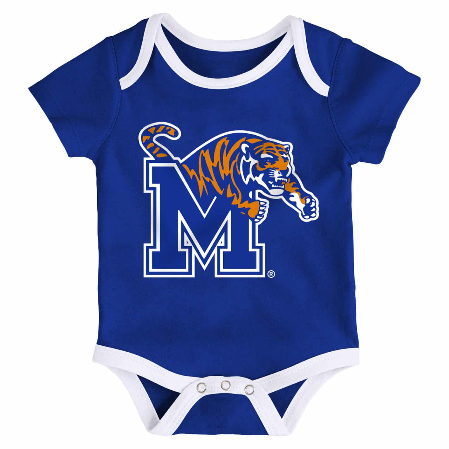 Memphis Tigers Baby 3 Piece Champ Onesie Creeper Set Detroit Game Gear