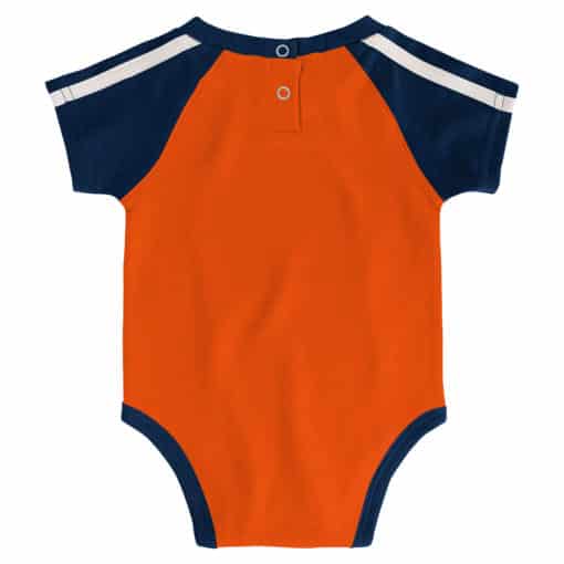 UTSA Texas San Antonio Roadrunners Orange Navy 3 Piece Creeper Set - Image 2