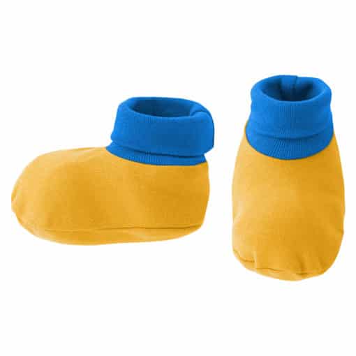 UCLA Bruins Baby Gold Blue 3 Piece Creeper Set - Image 3