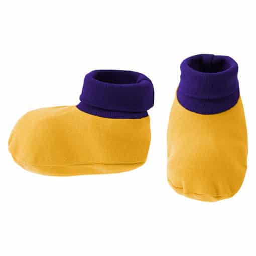 LSU Tigers Baby Gold Purple 3 Piece Creeper Set - Image 3