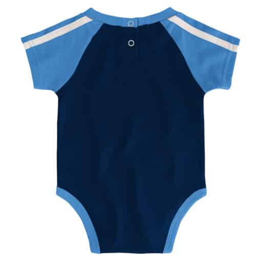 North Carolina Tar Heels Baby Blue 3 Piece Creeper Set - Image 4