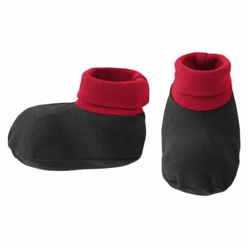 Nebraska Cornhuskers Baby Black Red 3 Piece Creeper Set - Image 3