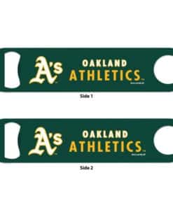 Oakland Athletics Green Metal Bottle Opener 2-Sided