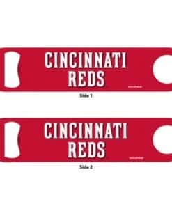 Cincinatti Reds Red Metal Bottle Opener 2-Sided