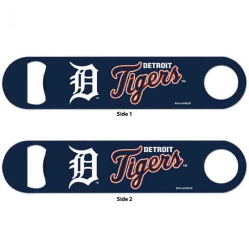 Detroit Tigers Navy Metal Bottle Opener 2-Sided