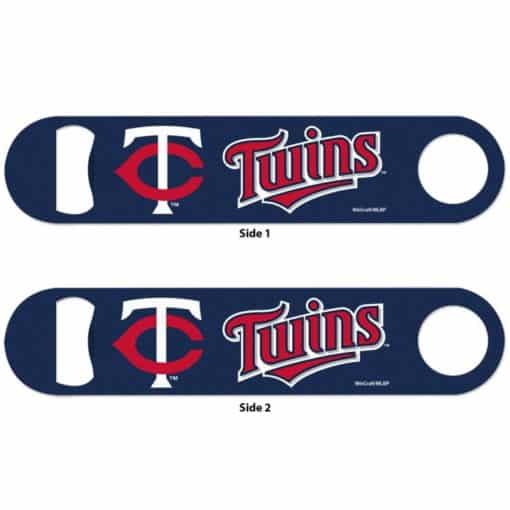 Minnesota Twins Navy Metal Bottle Opener 2-Sided