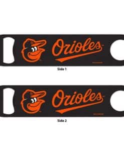 Baltimore Orioles Black Metal Bottle Opener 2-Sided