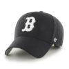 Boston Red Sox 47 Brand Black White MVP Adjustable Hat