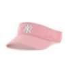 New York Yankees Women's 47 Brand Pink Rose Clean Up Adjustable Visor