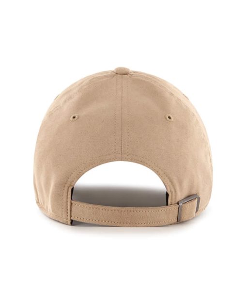 New York Yankees 47 Brand All Khaki Suede Clean Up Adjustable Hat - Image 2