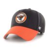 Baltimore Orioles 47 Brand Classic Black Orange MVP Adjustable Hat
