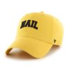 Michigan Wolverines 47 Brand Hail Yellow Clean Up Adjustable Hat