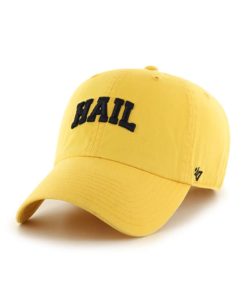 Michigan Wolverines 47 Brand Hail Yellow Clean Up Adjustable Hat
