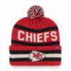 Kansas City Chiefs 47 Brand Bering Red Cuff Knit Hat