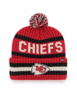 Kansas City Chiefs 47 Brand Bering Red Cuff Knit Hat