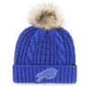 Buffalo Bills Women's 47 Brand Blue Meeko Cuff Knit Hat