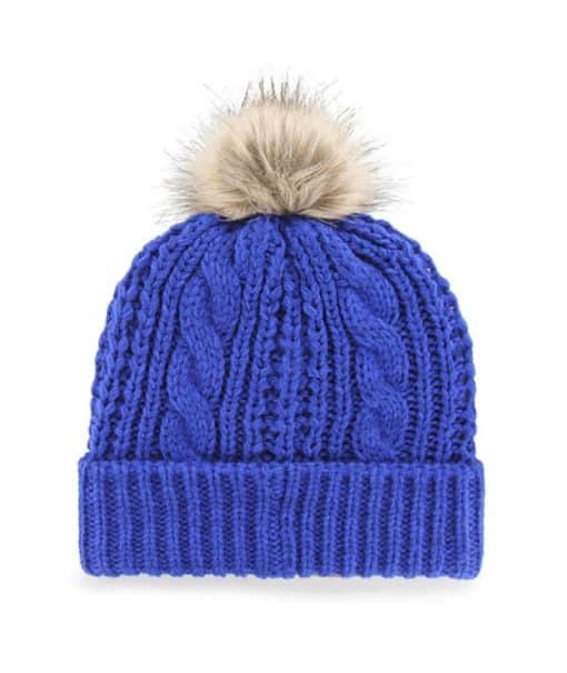 Buffalo Bills Women's 47 Brand Blue Meeko Cuff Knit Hat - Image 2