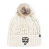 Chicago Bears Women's 47 Brand White Cream Meeko Cuff Knit Hat