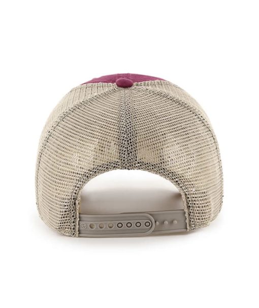 Washington Football Classic Cardinal Porter Clean Up Mesh Snapback Hat - Image 2