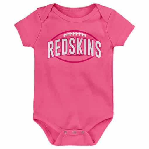 Washington Redskins Baby Girls 3 Piece Creeper Set - Image 4