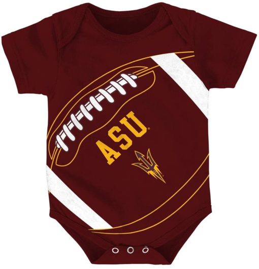 Arizona State Sun Devils Baby Maroon Onesie Creeper