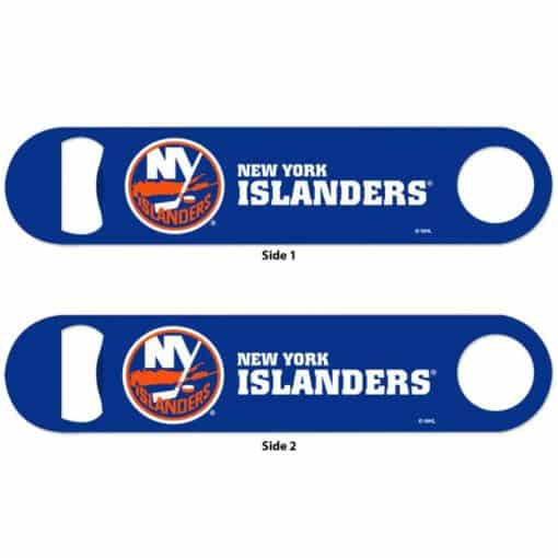New York Islanders Blue Metal Bottle Opener 2-Sided