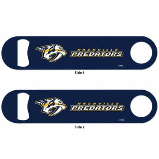 Nashville Predators Blue Metal Bottle Opener 2-Sided